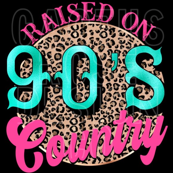 Raised on 90's Country tee - Picture 1 of 1